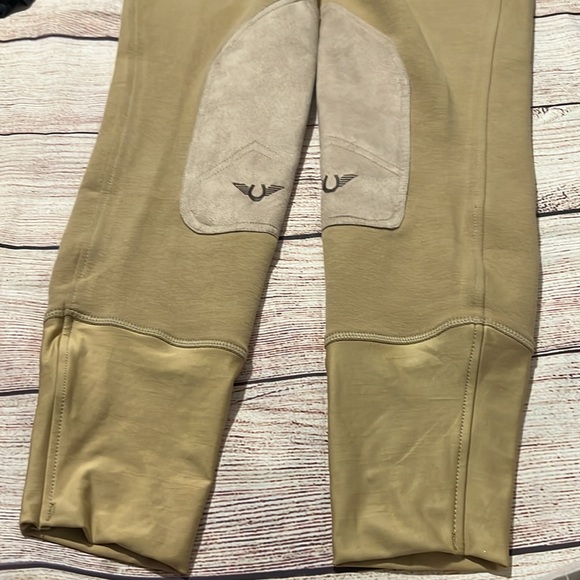 Tuffrider cotton knee patch men pants. Size 32 - Picture 3 of 12